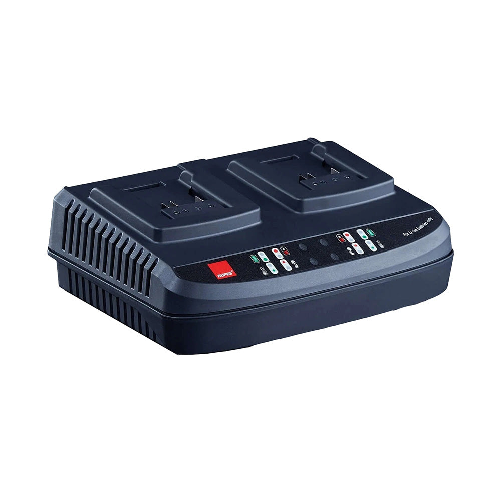 RUPES Dual Battery Charger fiBrid HLR15  HLR21 Batteries wLED Indicators 9HC185LT Main image