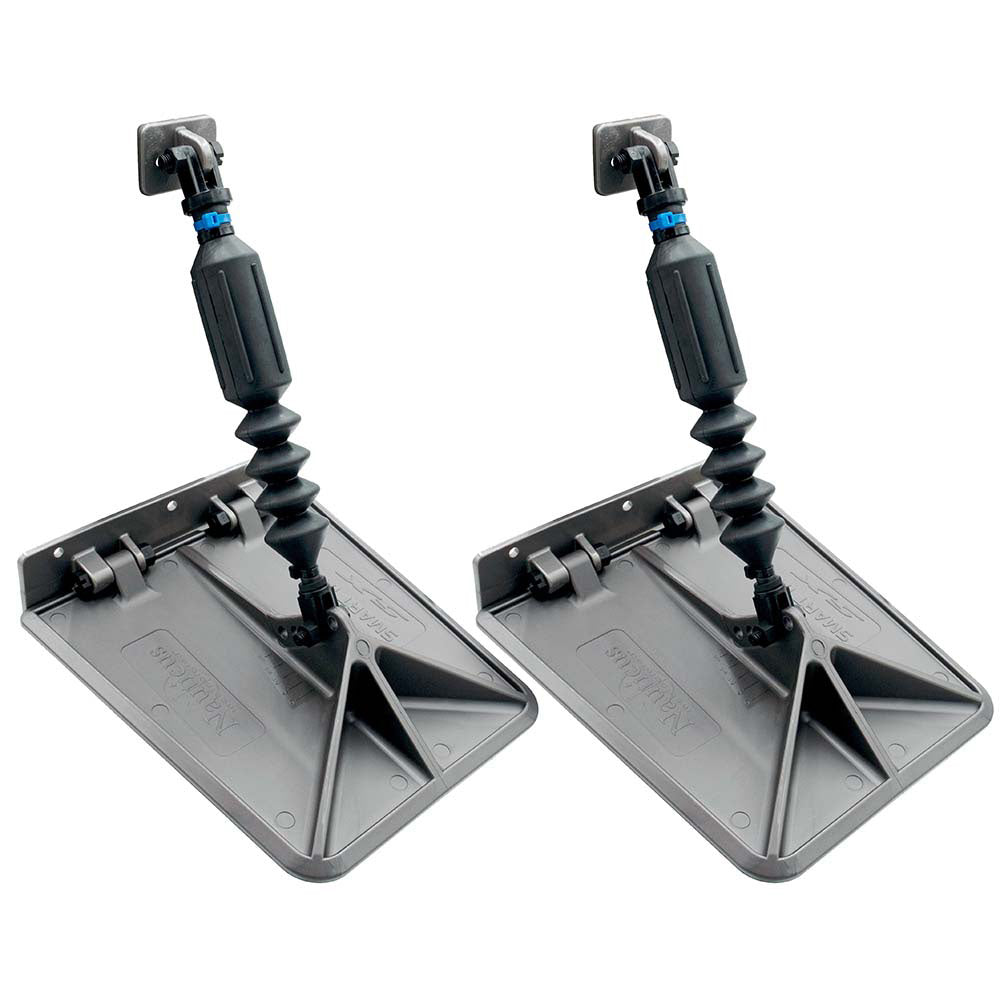 Smart Tabs SX Trim Tabs by Lectrotab 95 x 10 f1216 Boats w40lb Actuators  4080HP  Gunmetal Grey SXG951040 Main image