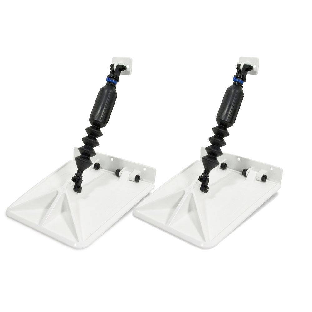 Smart Tabs SX Trim Tabs by Lectrotab 95 x 10 f1216 Boat w40  80HP  White SXW951040 Main image