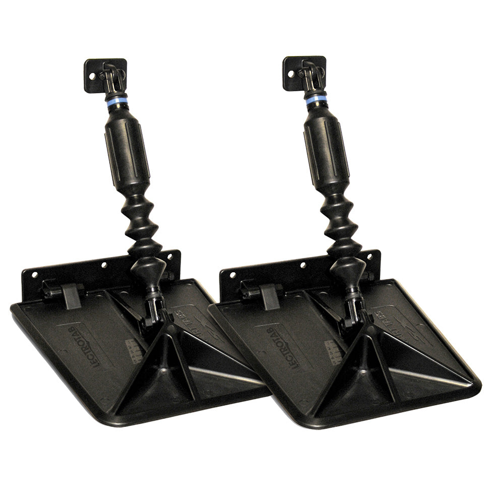 Smart Tab SX Composite Trim Tabs by Lectrotab 95 x 10 f1216 Boat w40  80HP  Black SX951040 Main image