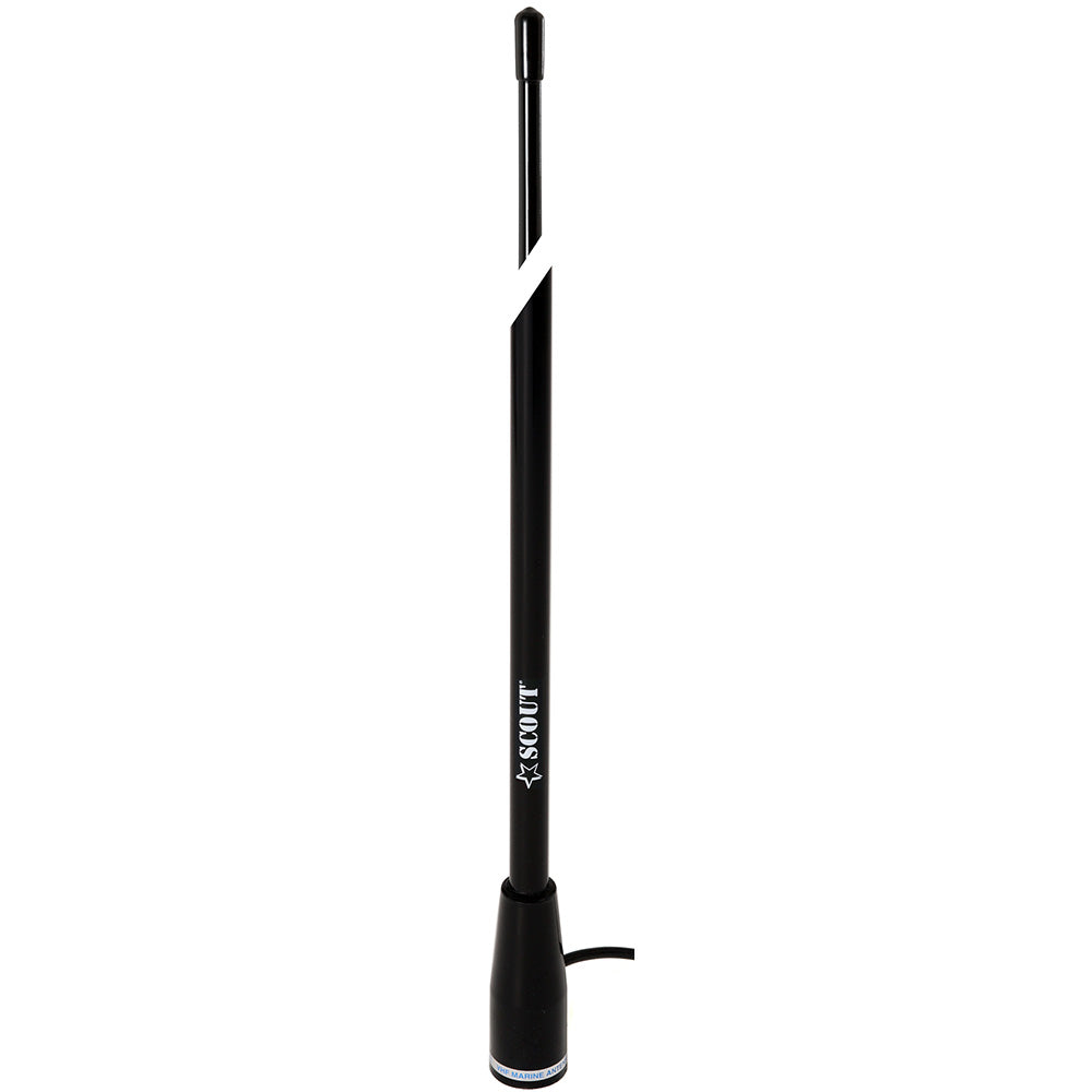Scout 5' Black VHF Antenna 3dB Nylon Ferrule w/5M RG-58 Coax KS-22 [PF AN NVHF00004T] Secondary image