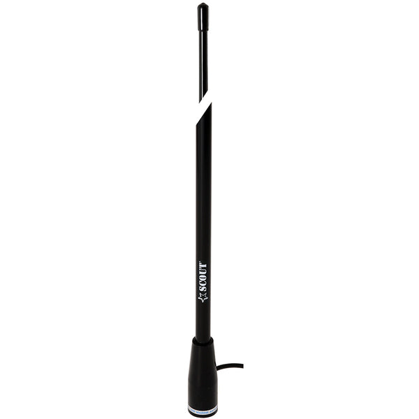 Scout 5 Black VHF Antenna 3dB Nylon Ferrule w5M RG58 Coax KS22 PF AN NVHF00004T
