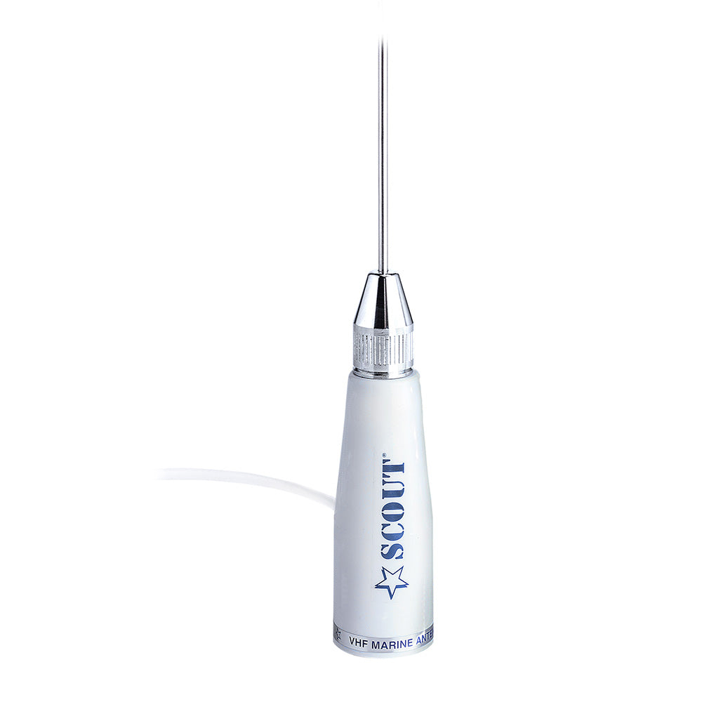 Scout 3.3' Stainless VHF Whip Antenna 3dB w/5M RG-58 Coax KS23A [PF AN NVHF00006T] Secondary image