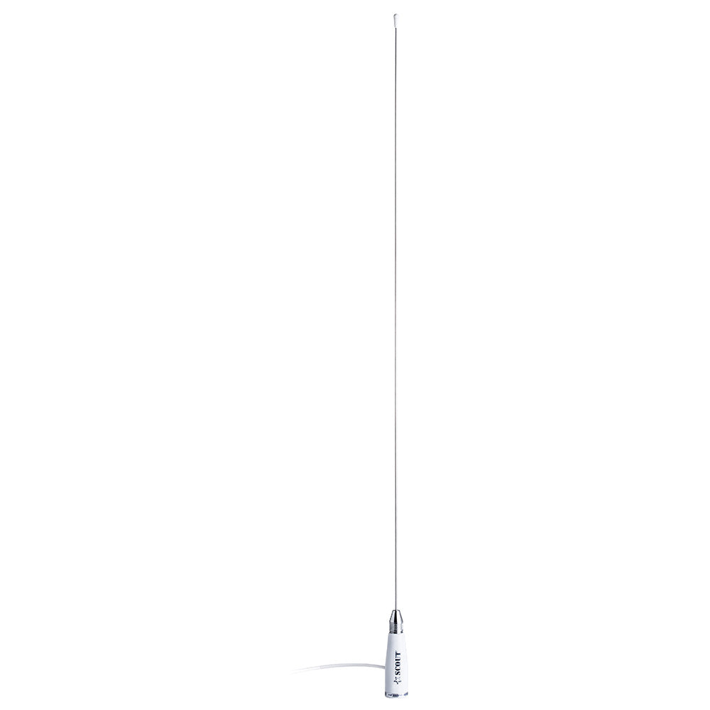Scout 33 Stainless VHF Whip Antenna 3dB w5M RG58 Coax KS23A PF AN NVHF00006T Main image