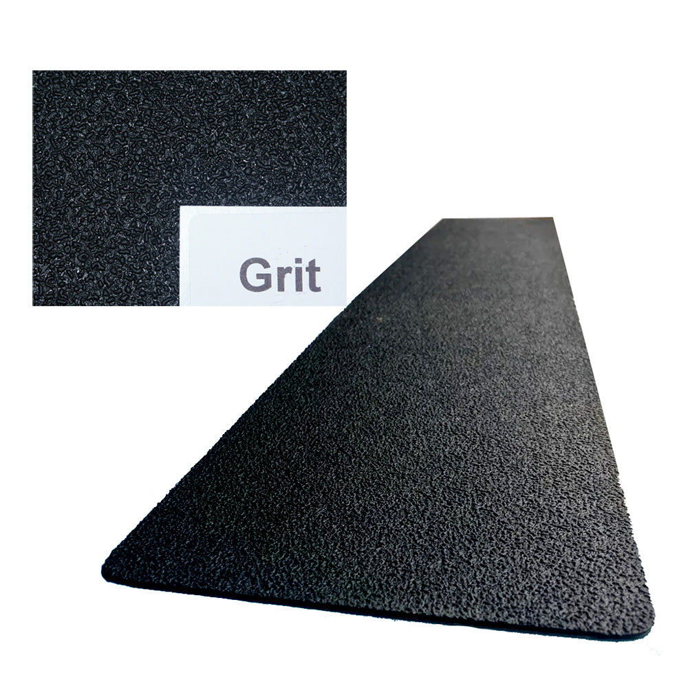 Gator Guards GatorSkinz NonSkid Step Pad  Black Grit  16 x 4 GSSTEPBLKGRITDP