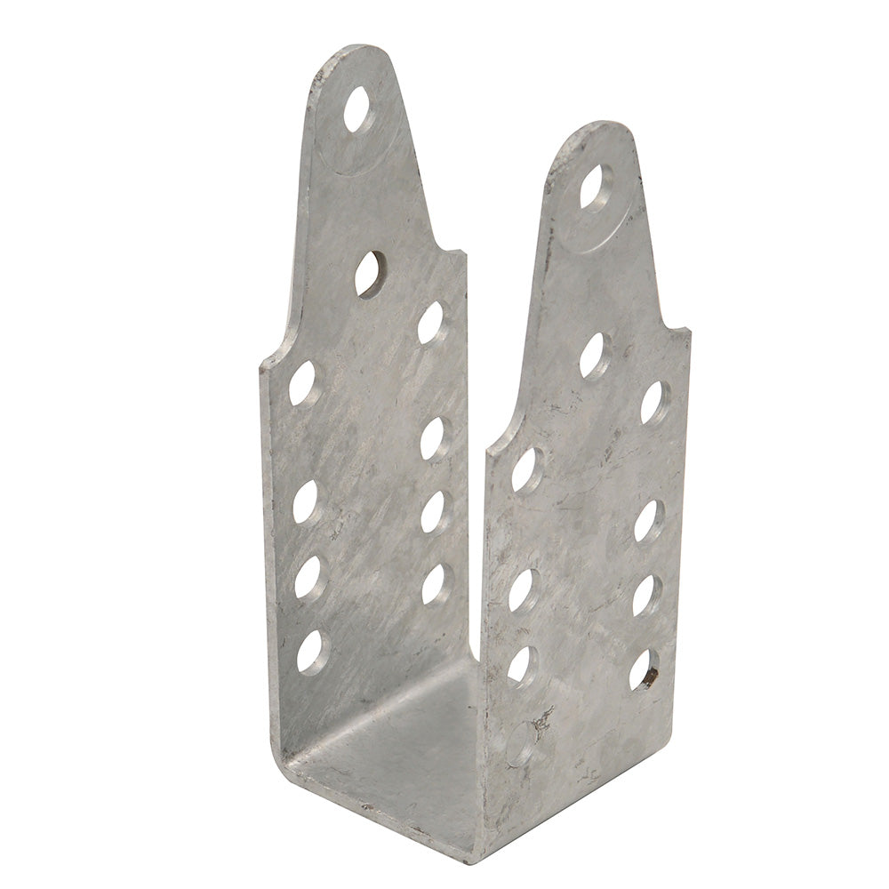 CE Smith Strap Bent Channel Upright Short Galvanized Bracket  9 25002178610EZ Main image