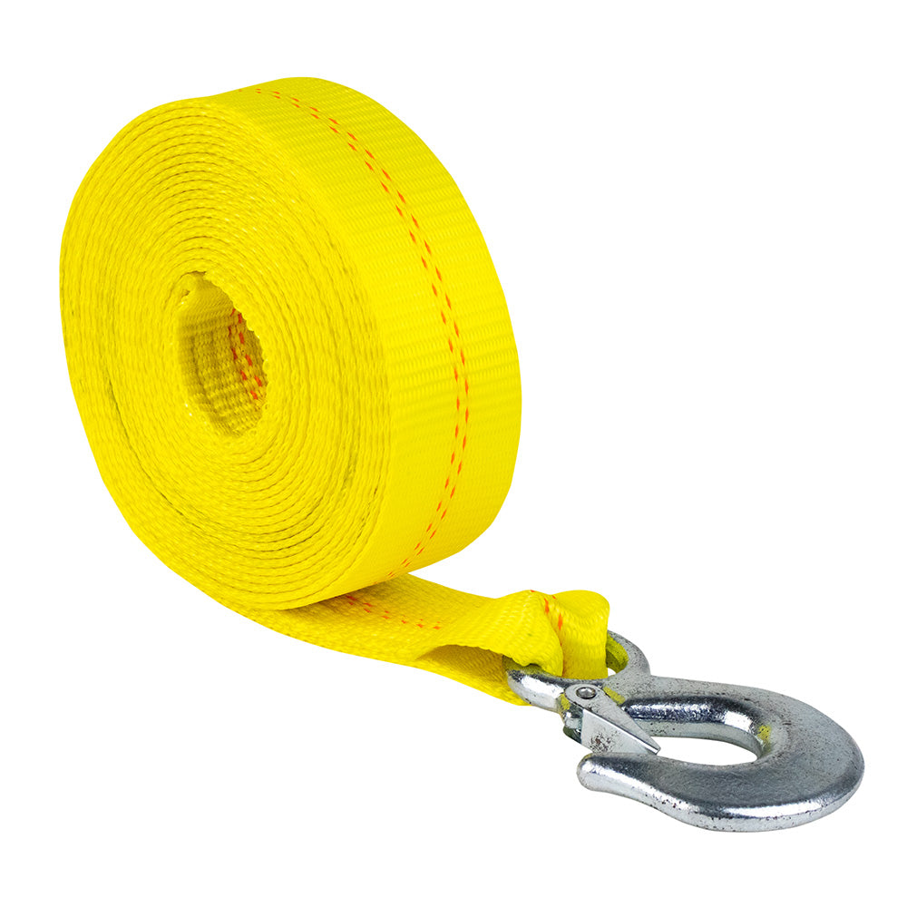 Powerwinch Tow Tight Winch Strap 2 x 20  Yellow 21261 Main image