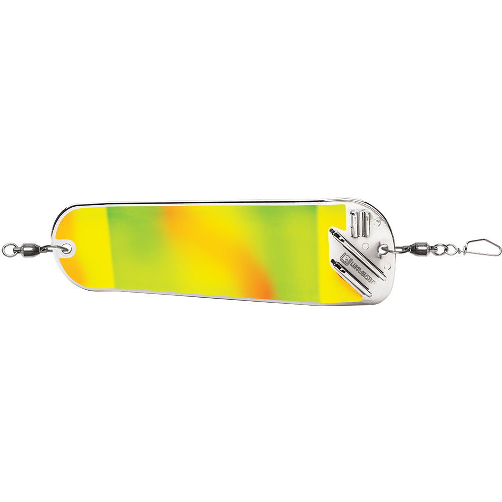 Luhr-Jensen Money Roll Flasher - 8-1/4" - Glow Biohazard [5860-008-1756] Secondary image