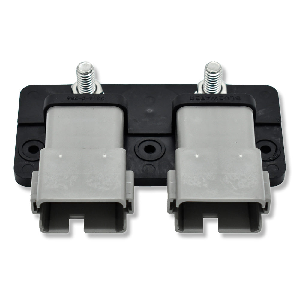 Bluewater Dual 12 Position Male Sealed Deutsch Connector Busbar  516 Stud 2314D256 Main image
