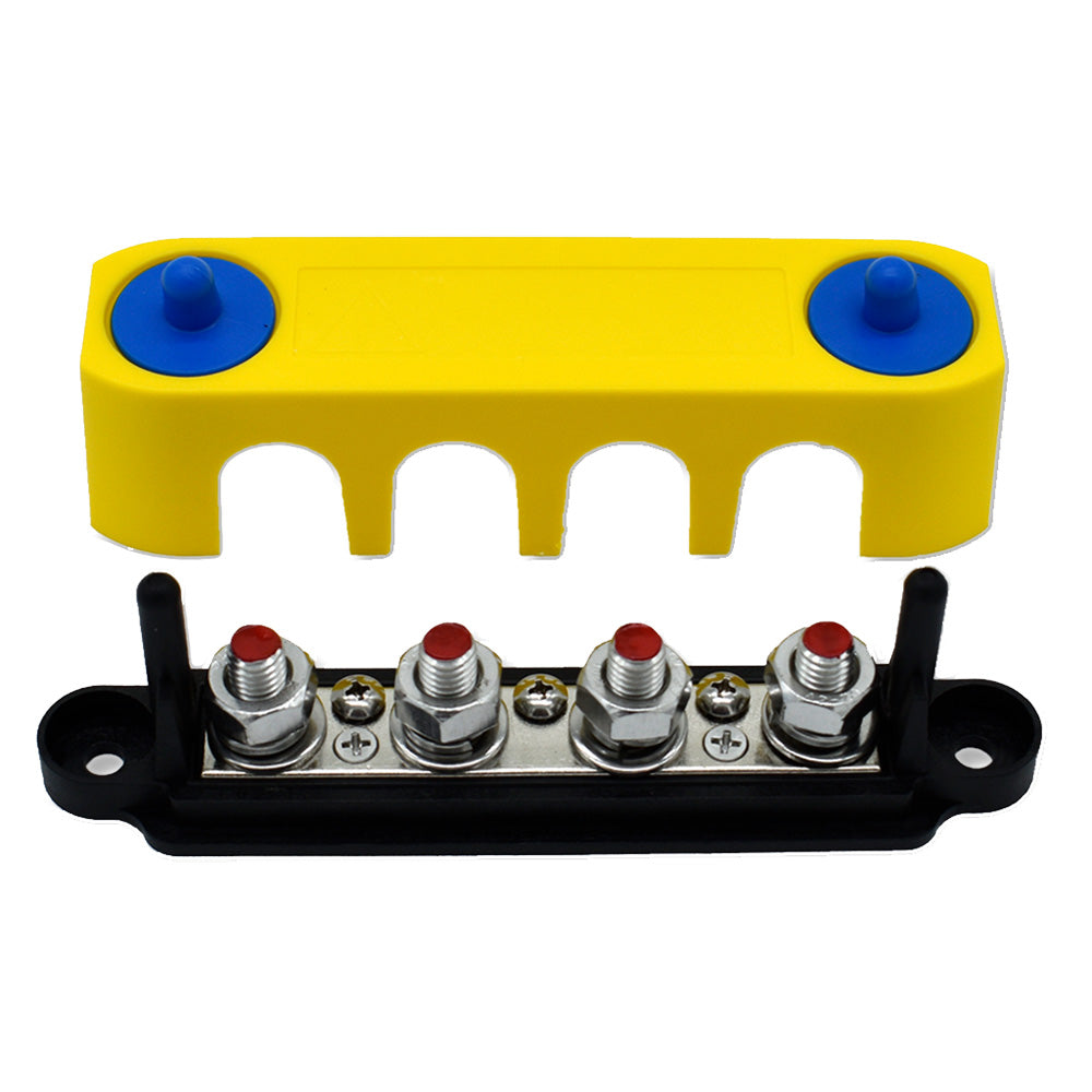 Bluewater Common Stud 4 Gang Positive Terminal Busbar wCover 313738B023 Main image
