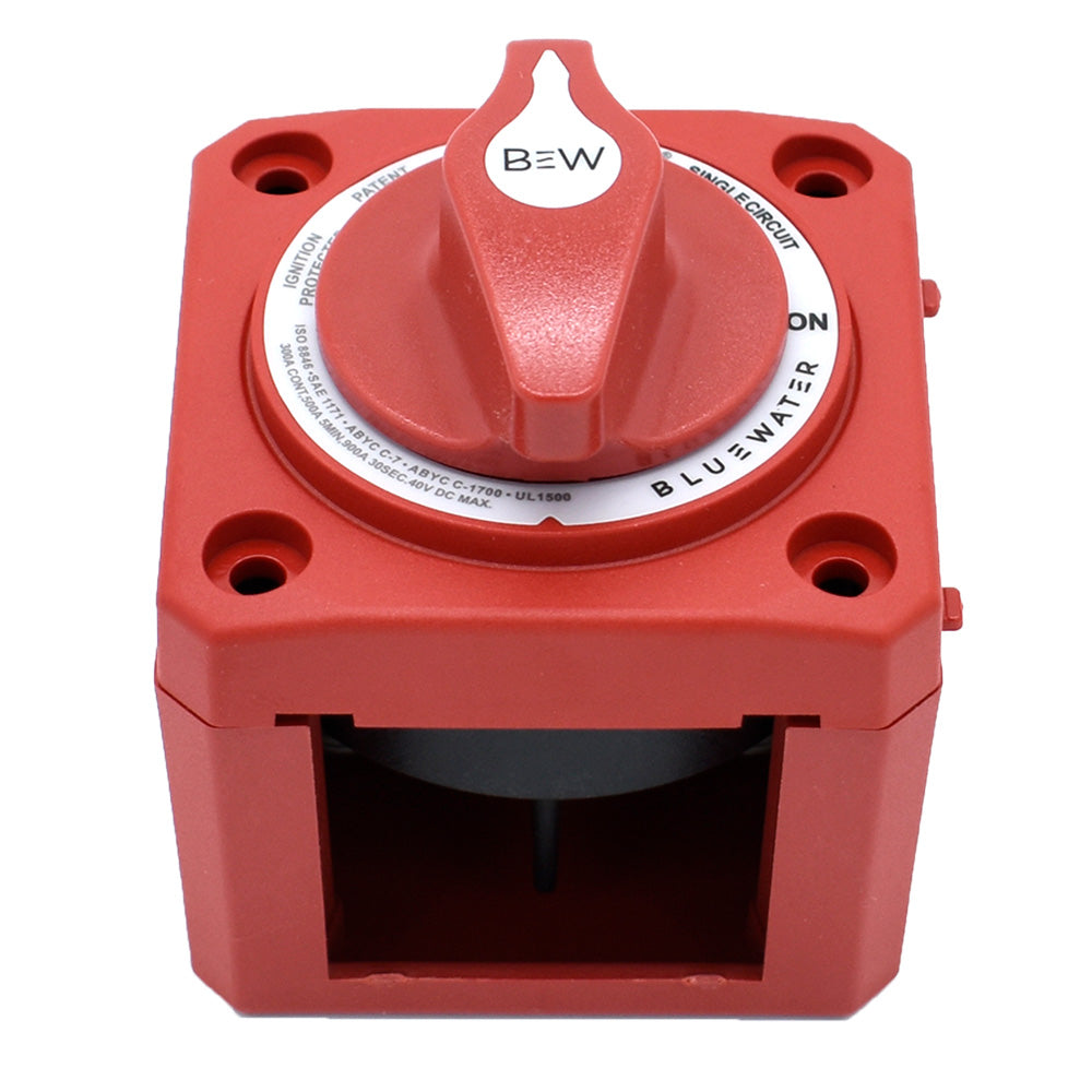 Bluewater OnOff Switch Battery Switch  Surface Mount  Red 980000611 Main image