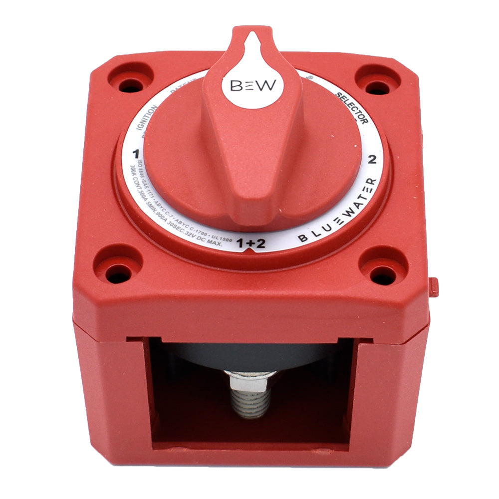 Bluewater Off12Both Battery Switch  Surface Mount  Red 980000711 Main image