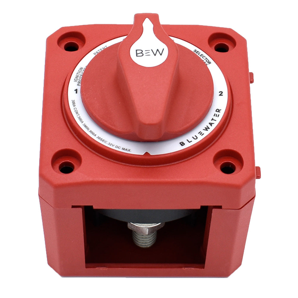 Bluewater OFF12 Battery Switch  Surface Mount  Red 980000811 Main image