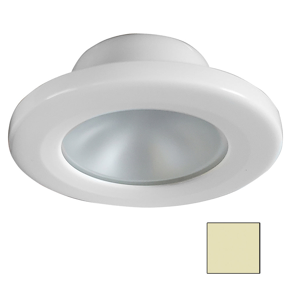 i2Systems Apeiron Screw Mount Light  Round  Warm WhiteWhite Finish APL2W30KPW1 Main image