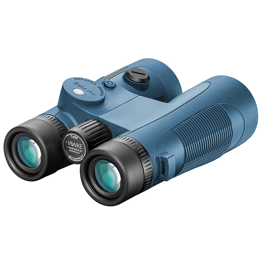 Hawke Optics Endurance ED Marine Binoculars 7x50 - Blue w/Compass [36506] Secondary image