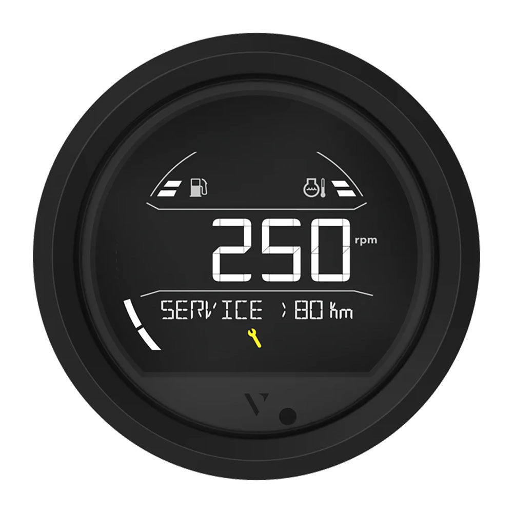 Veratron VL Digital 85 wTriangular Black Bezel B00205801 Main image