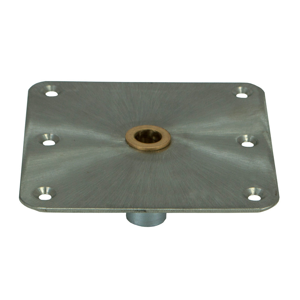 Springfield KingPin Standard Square Steel Base wBrass  7x7 3620001B Main image