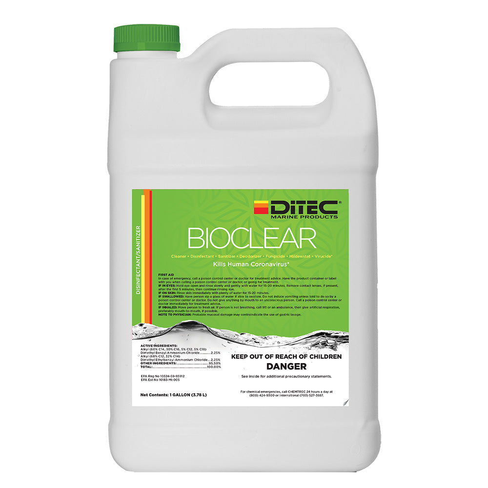 DiTEC Bioclear Disinfectant  Gallon 52714M4XO3 Main image