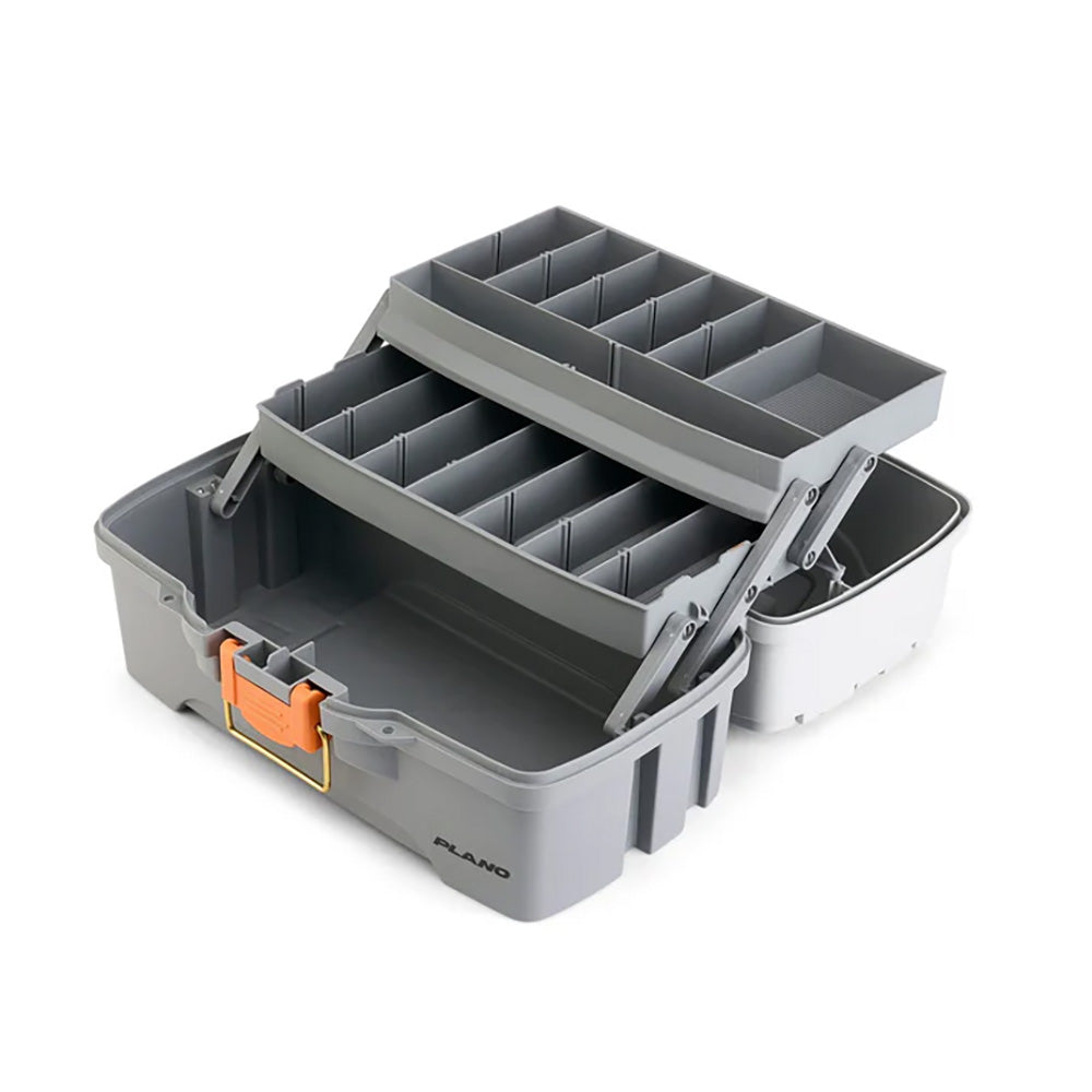 Plano Two-Tray Tackle Box - Light Grey/Dark Grey [P000403] Secondary image