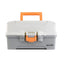 Plano TwoTray Tackle Box  Light GreyDark Grey P000403