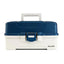 Plano ThreeTray Tackle Box  BlueWhite P000405