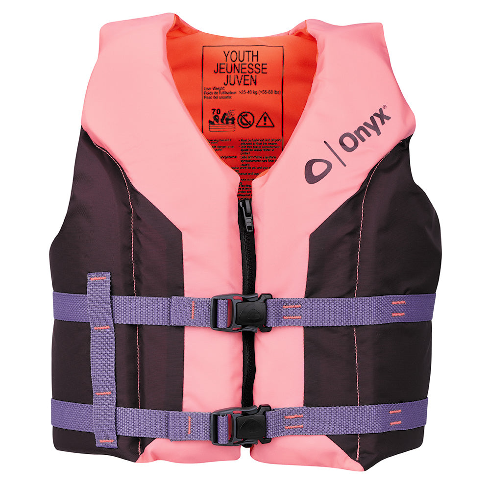 Onyx Shoal All Adventure Youth Life Jacket  Pink 12100010500226 Main image