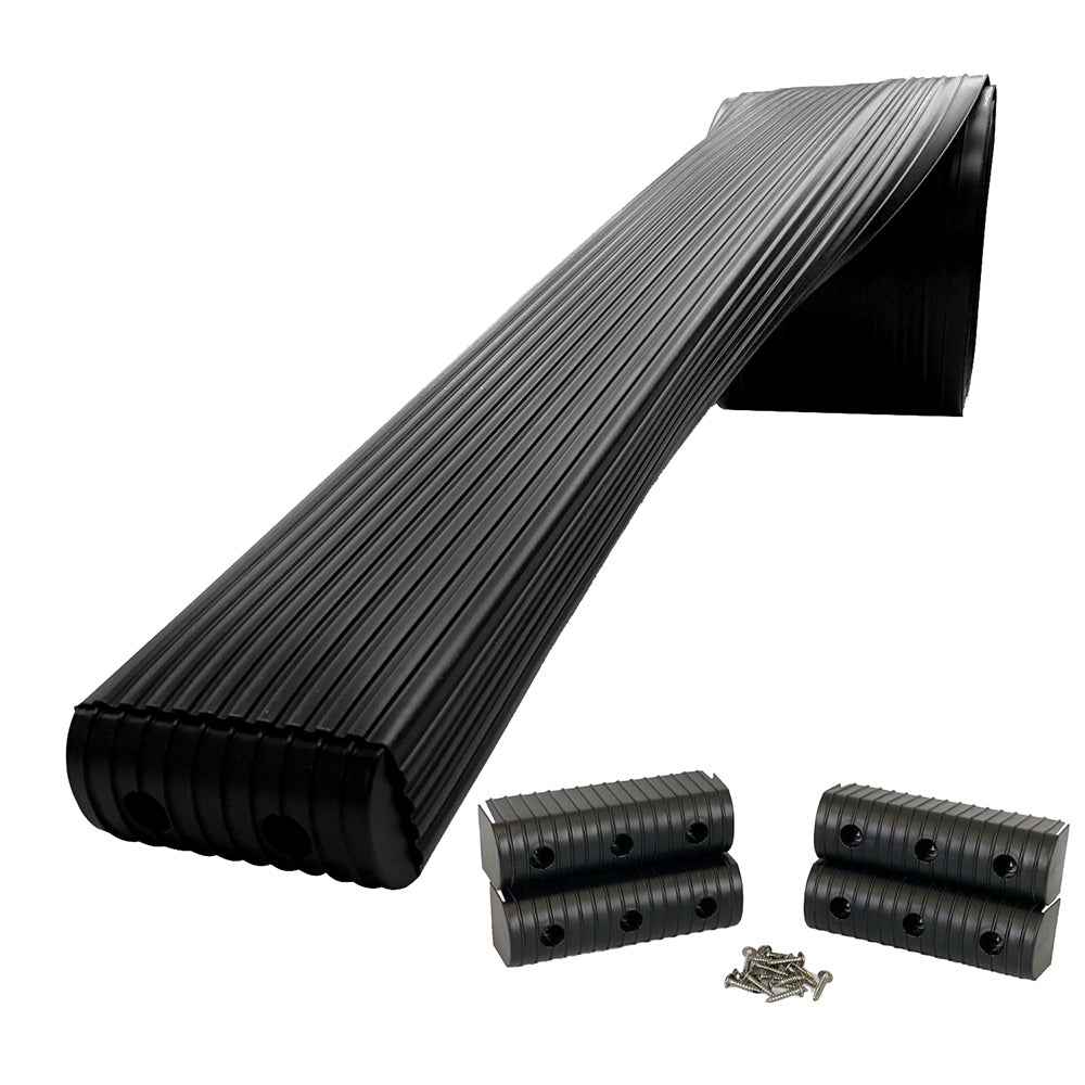 Caliber BunkWrap Kit  Black 24 x 2 x 6 Roll  4 Caps  HRDW Roll  4 Endcaps  Stainless Steel Hardware 23056BK Main image