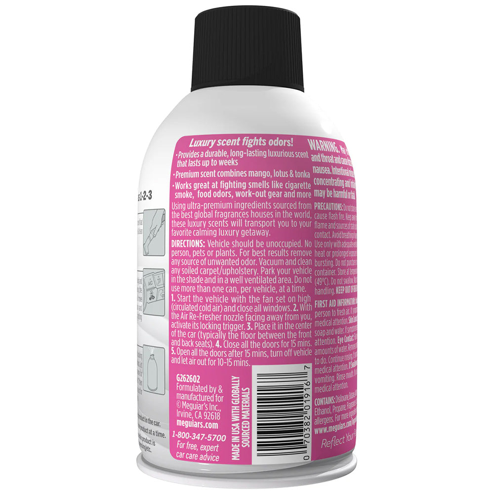 Meguiar's Tropical Rainforest Whole Car Air Re-Fresher Aerosol - 2oz [G262602] Secondary image