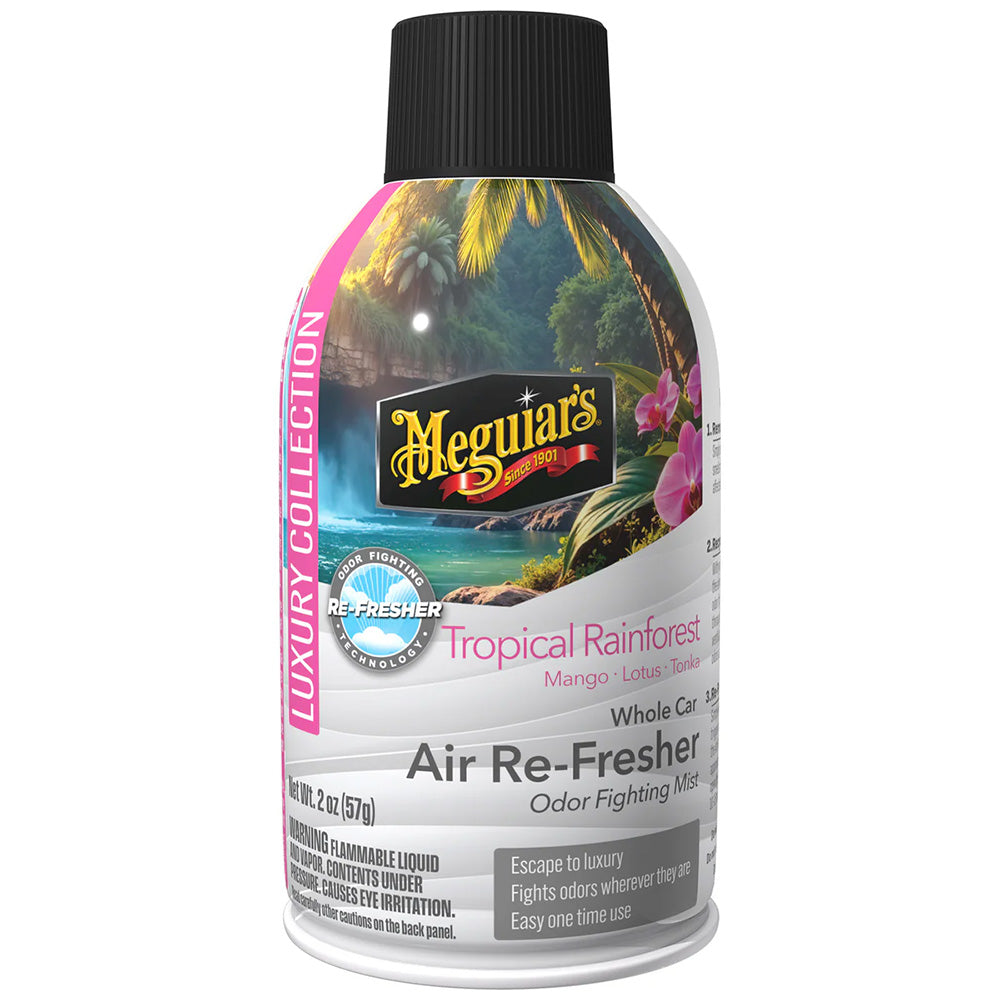 Meguiars Tropical Rainforest Whole Car Air ReFresher Aerosol  2oz G262602 Main image