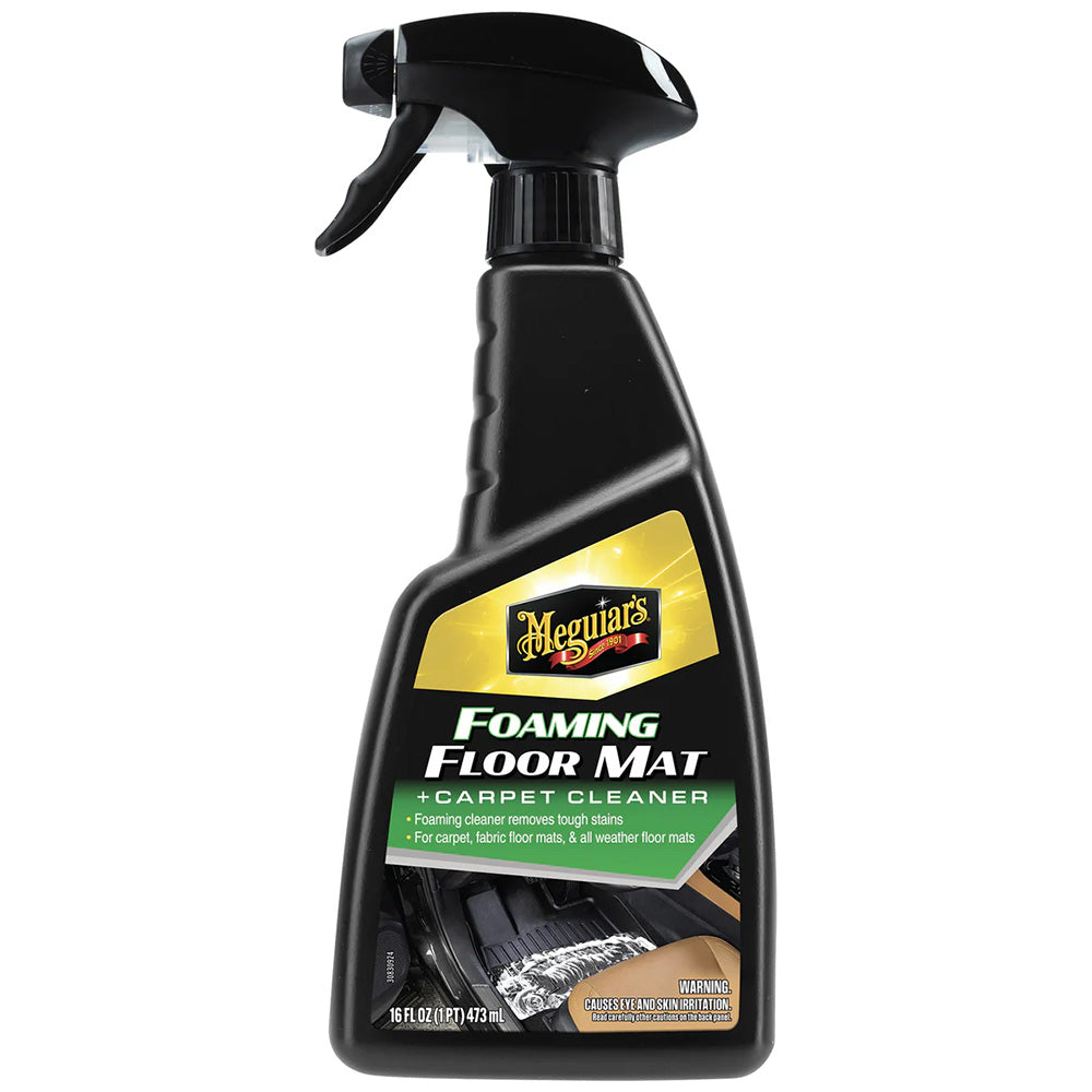 Meguiars Foaming Floor Mat  Carpet Cleaner  16oz G262816 Main image