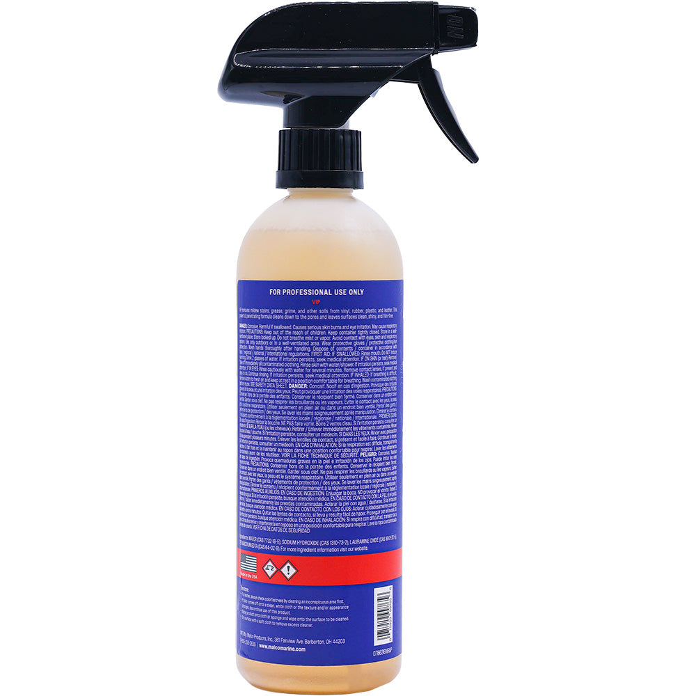Malco VIP Vinyl  Plastic Cleaner - 16oz [166316] Secondary image