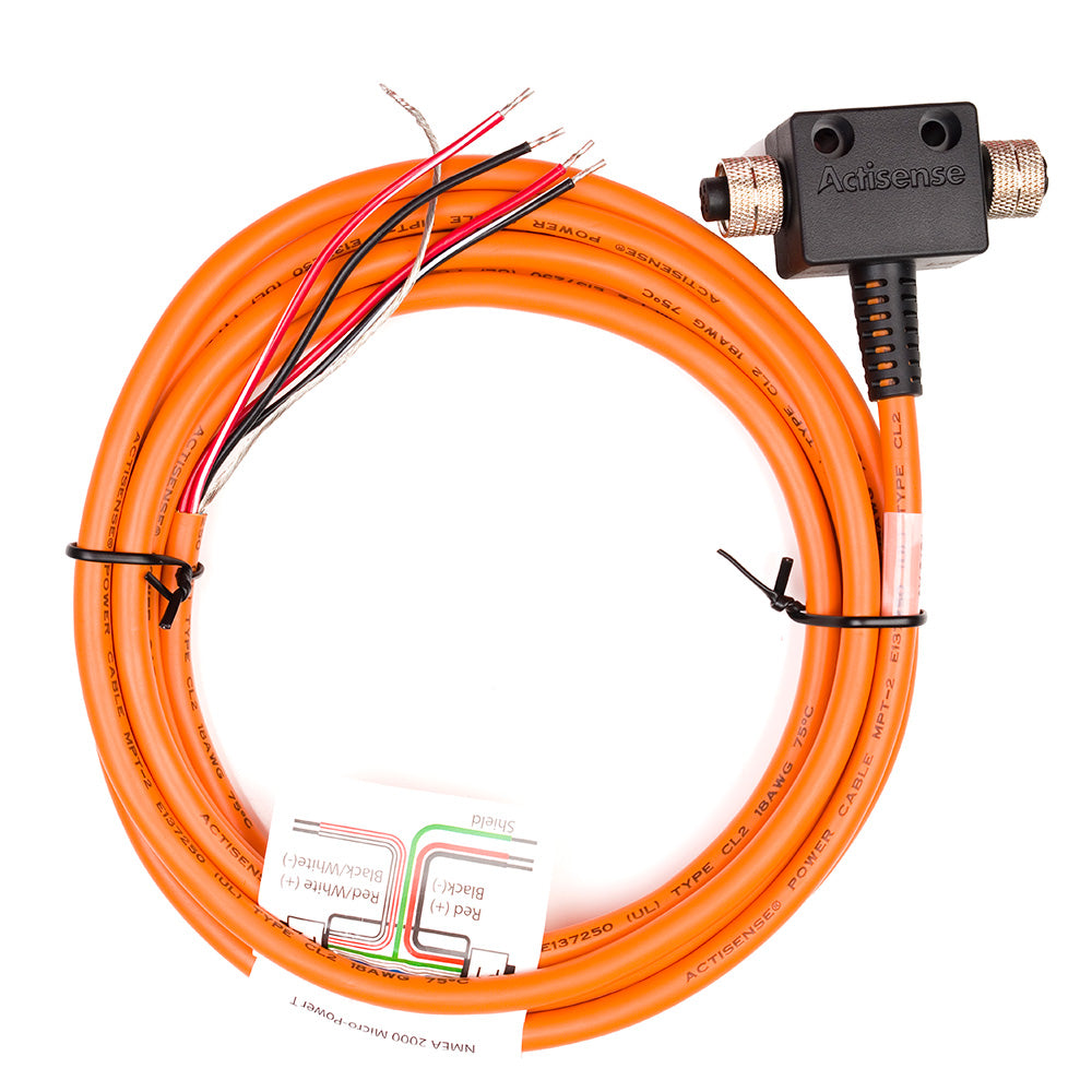 Actisense NMEA2000 Micro TPiece wFemale Connectors  3M UL Certified Cable A2KMPT2 Main image