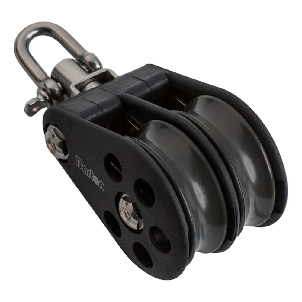 Barton Size 5 54mm Plain Bearing Pulley Block Double Block  Swivel N05230 Main image
