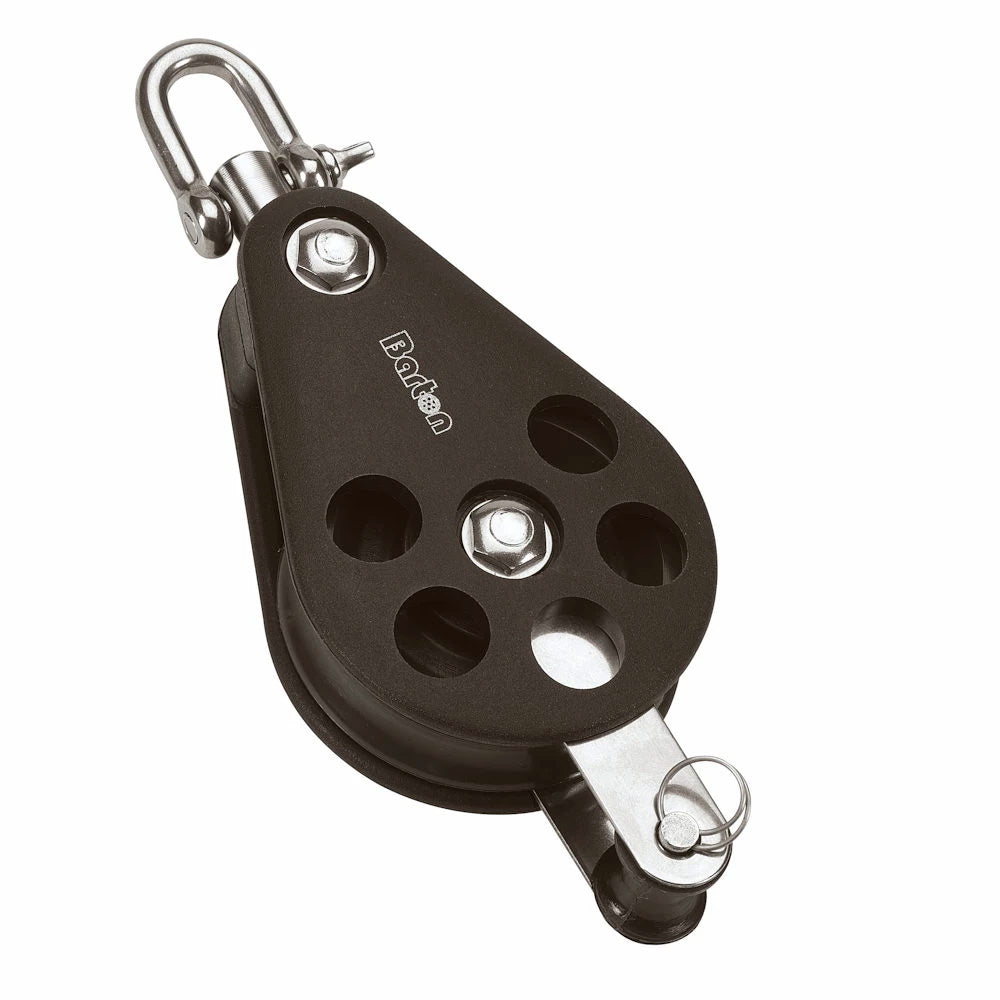 Barton Size 5 54mm Plain Bearing Pulley Block Single Swivel  Becket N05131 Main image