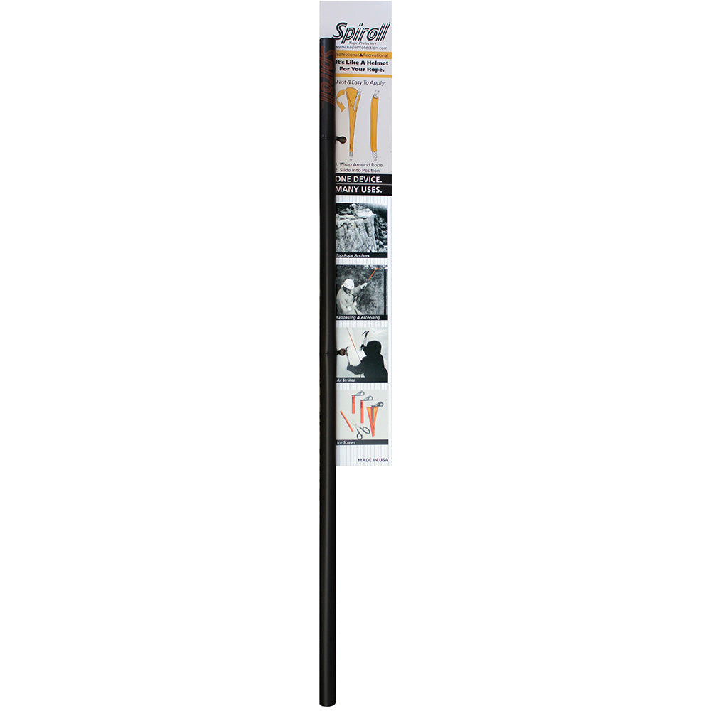 Spiroll Rope Protector Black fLines 12  Greater SPL24BRP Main image