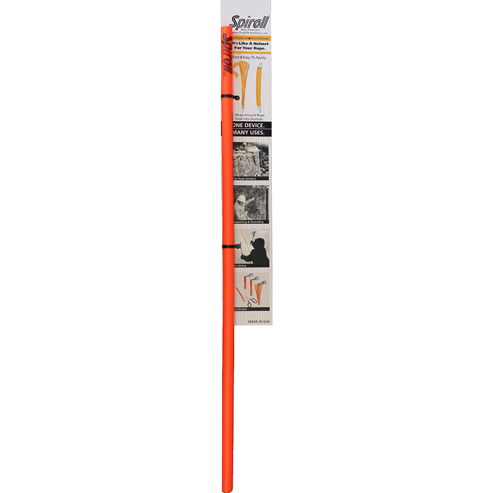 Spiroll Rope Protector Orange fLines 12  Greater SPL24ORP Main image