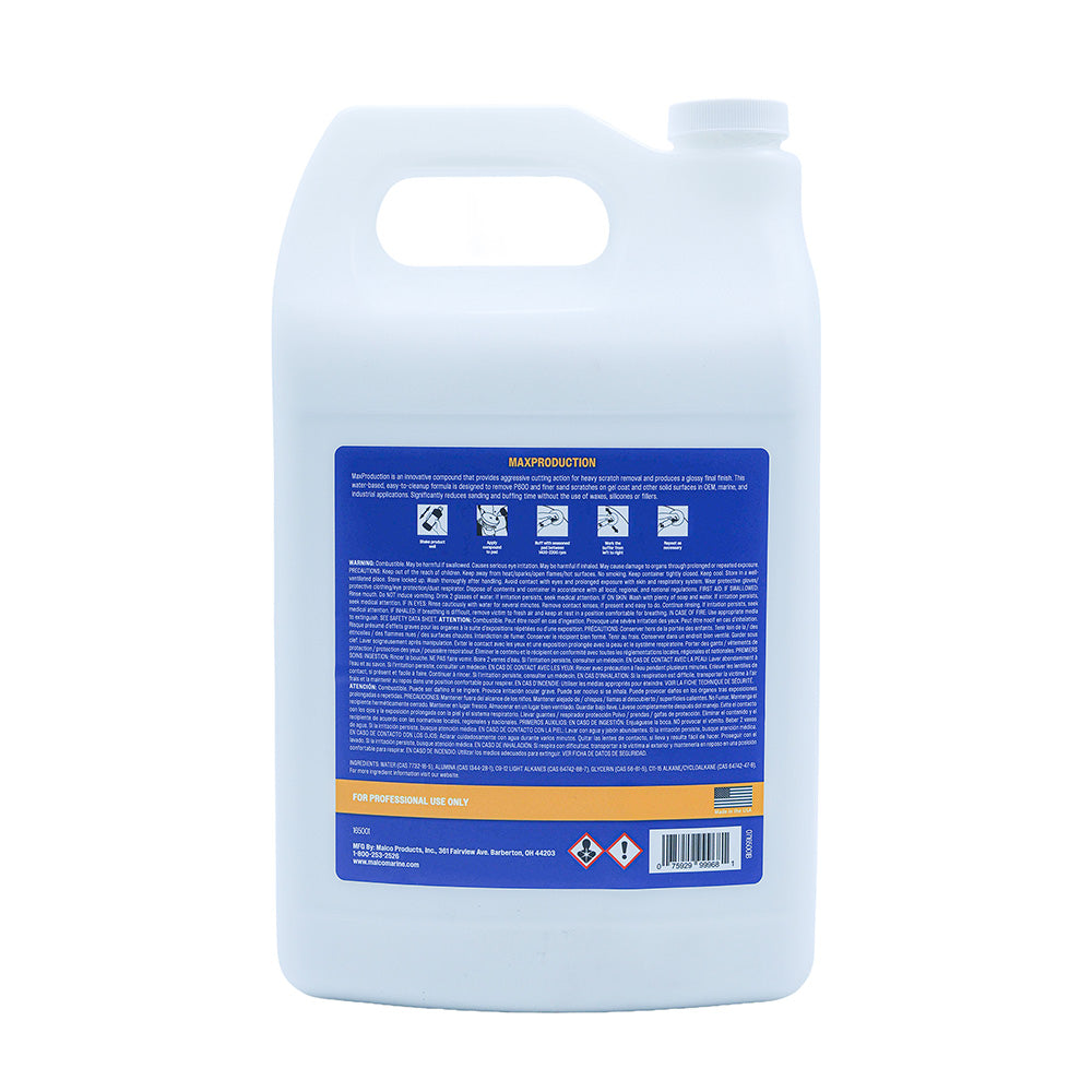 Malco MaxProduction Compound - 1 Gallon [165001] Secondary image
