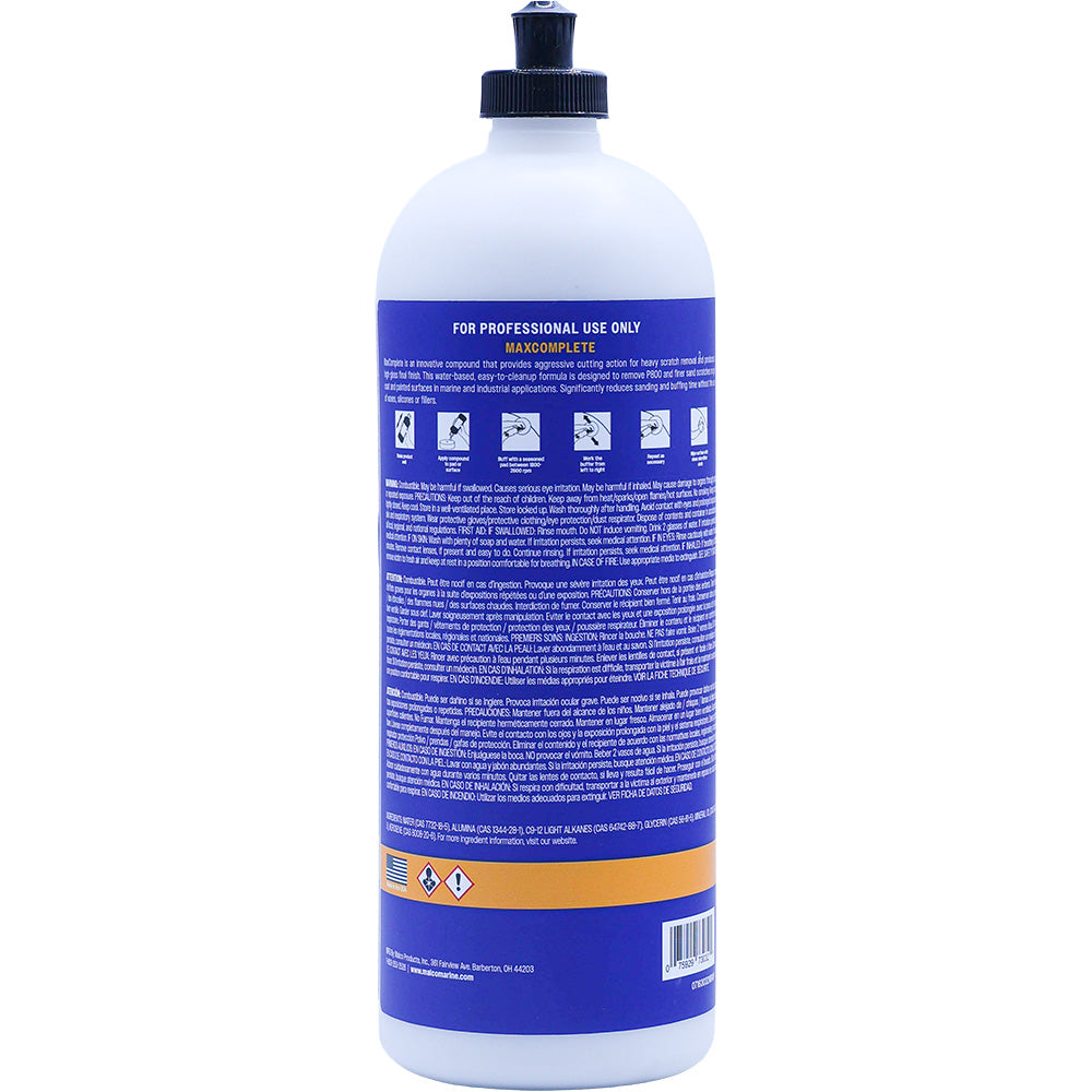 Malco MaxComplete Compound - 32oz [163032] Secondary image