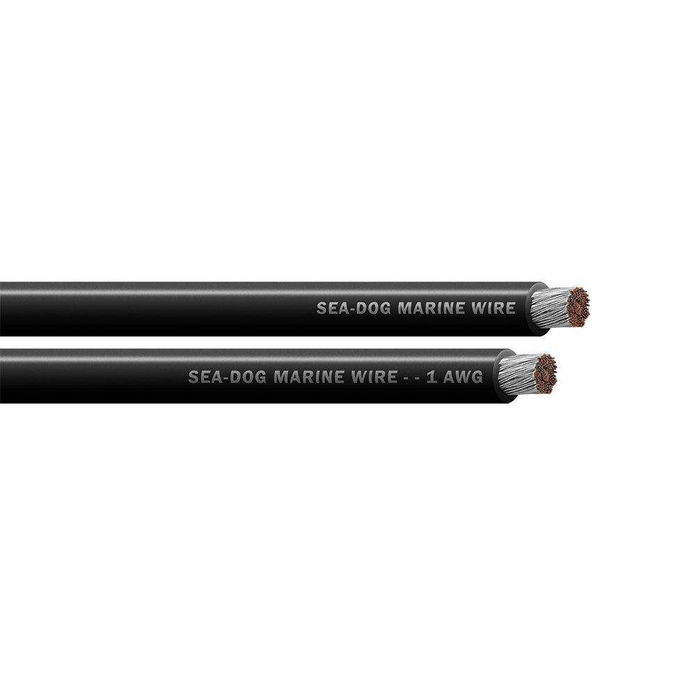 SeaDog 1 AWG Black Battery Cable  300 8001015 Main image