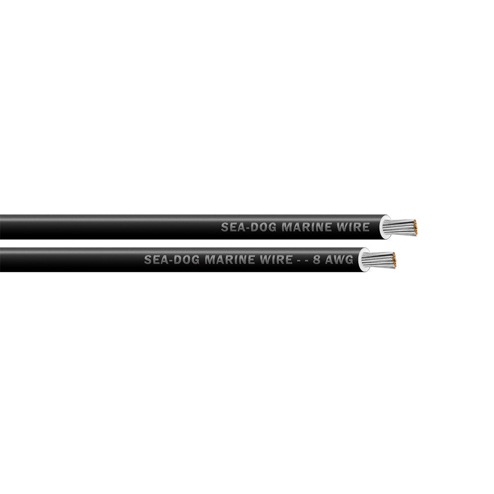 SeaDog 8 AWG Black Primary Wire  25 8008010 Main image