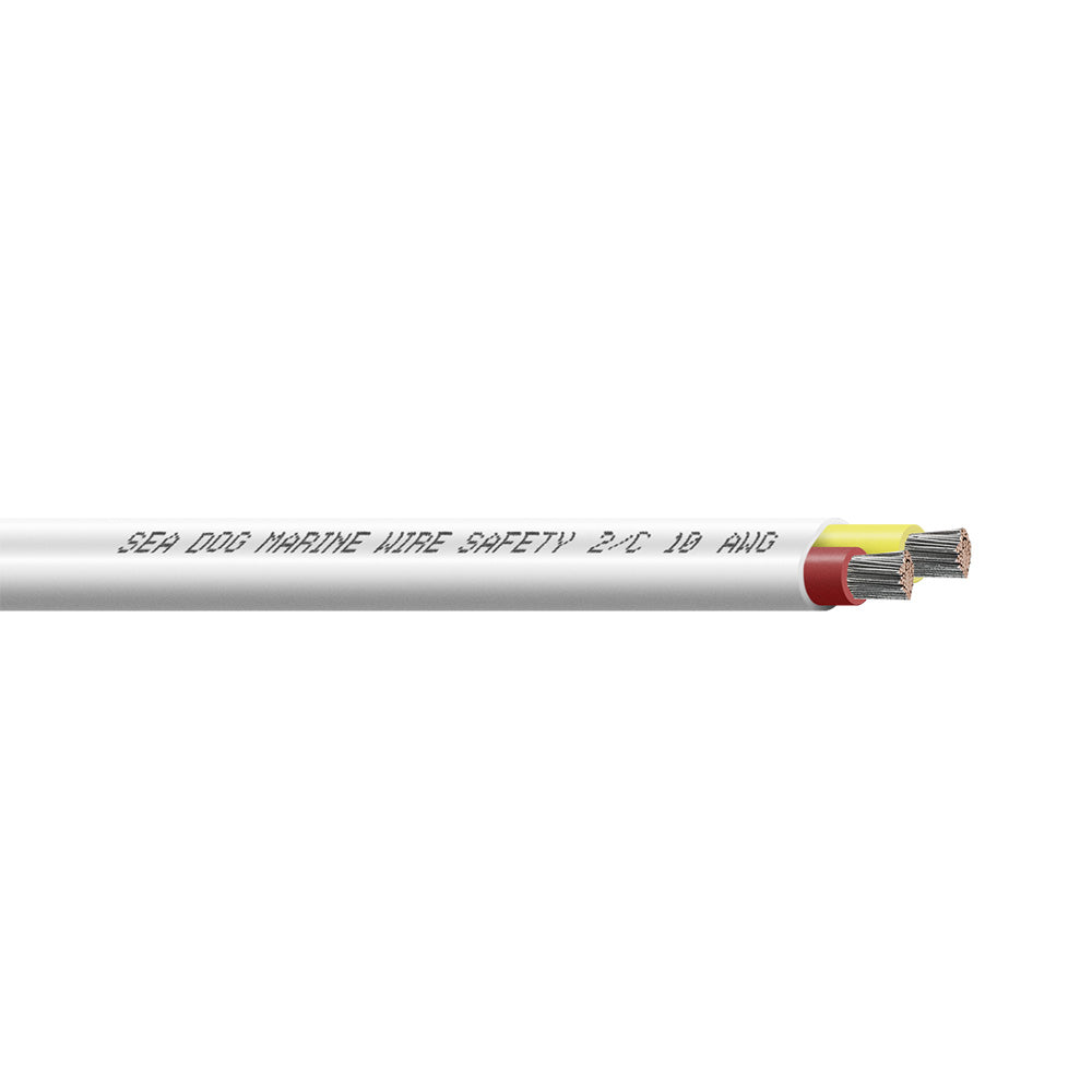 SeaDog 102 AWG Flat Duplex Safety Wire  RedYellow  400 8010226 Main image