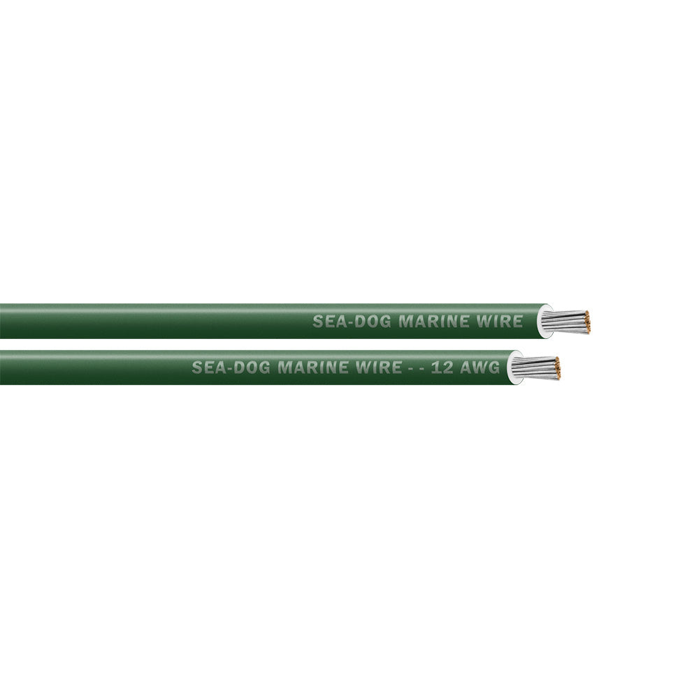 SeaDog 12 AWG Green Primary Wire  250 8012044 Main image