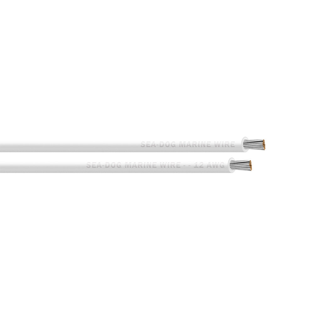 SeaDog 12 AWG White Primary Wire  400 8012056 Main image