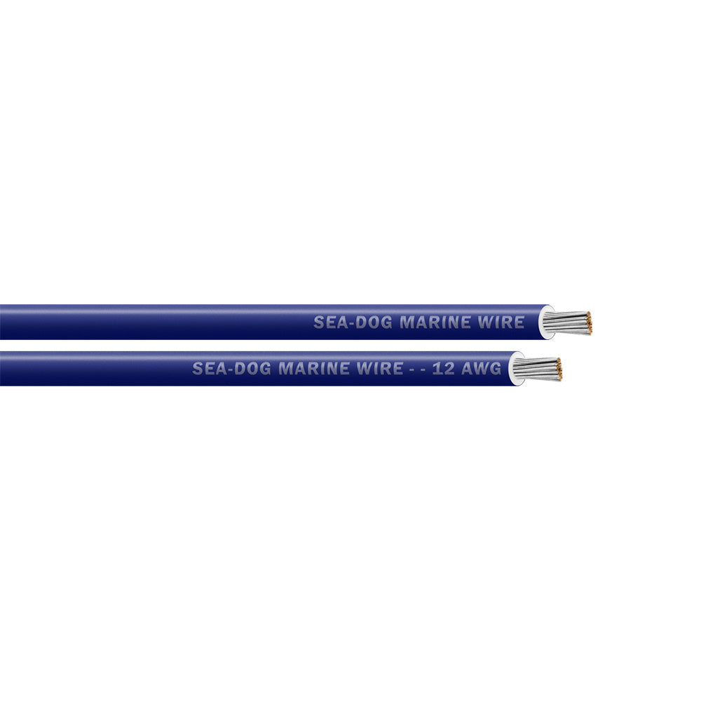 SeaDog 12 AWG Dark Blue Primary Wire  1000 8012069 Main image