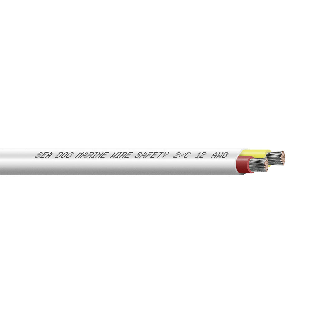 SeaDog 122 AWG Flat Duplex Safety Wire  RedYellow  250 8012224 Main image