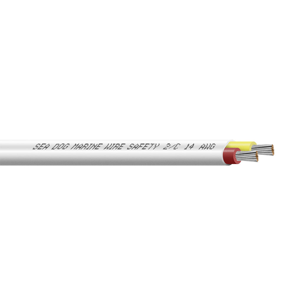 SeaDog 142 AWG Duplex Safety Wire  RedYellow  25 8014220 Main image