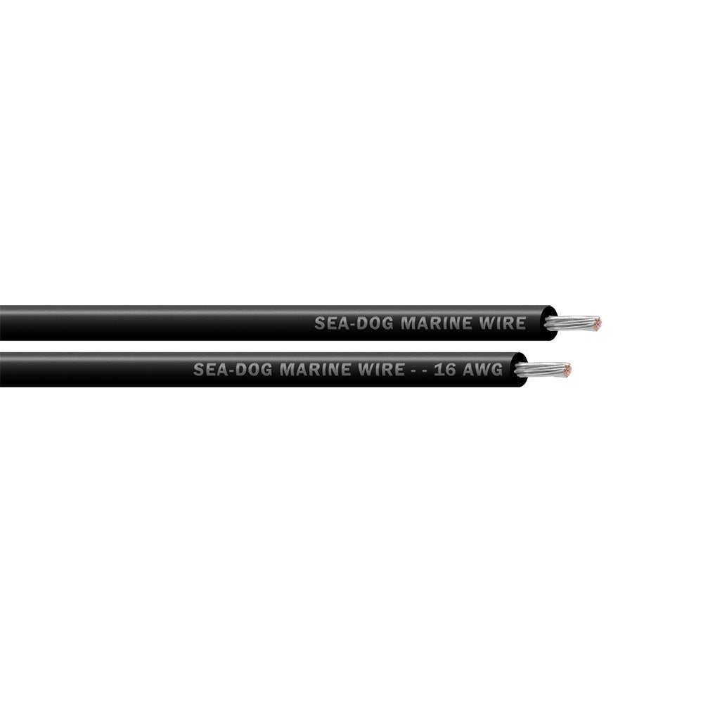 SeaDog 16 AWG Black Primary Wire  25 8016010 Main image