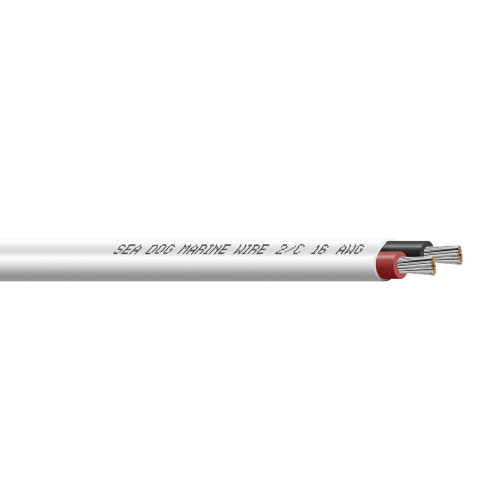 SeaDog 182 AWG Flat Duplex Wire  RedBlack  100 8018202 Main image