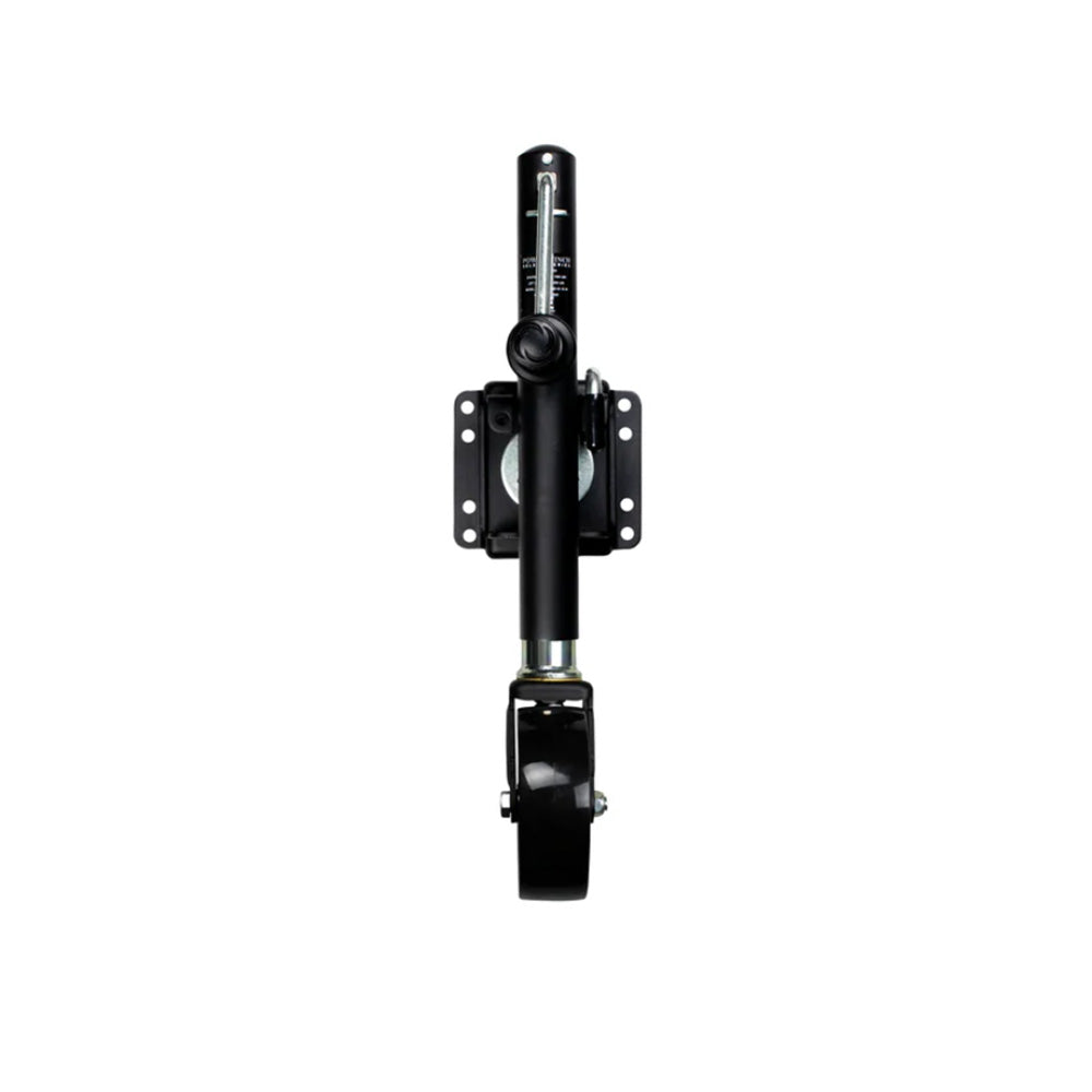Powerwinch Select Series Jack  1200lb WeldOn Single Wheel Carbon Black 21400J1200W1BR Main image