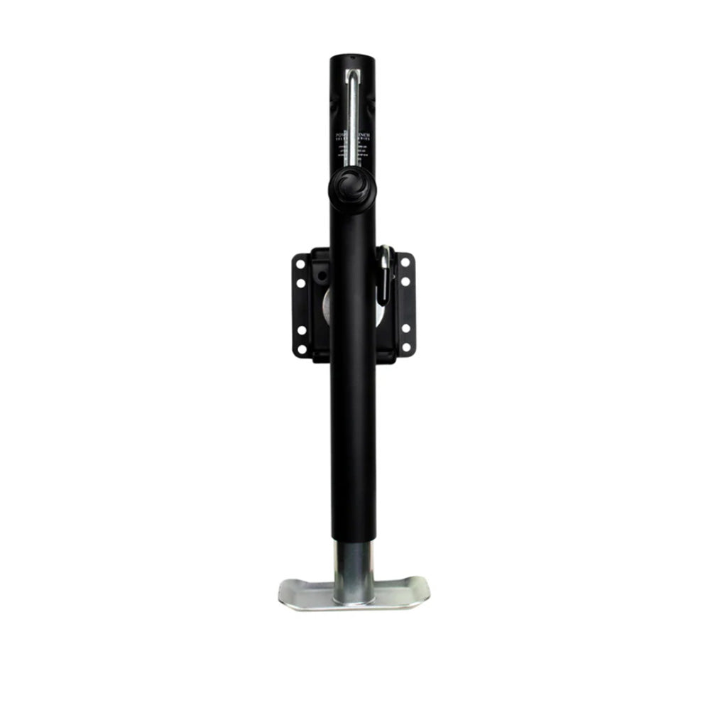 Powerwinch Select Series Jack  2500lb BoltOn Flat Plate Carbon Black 21400J2500BFBR Main image